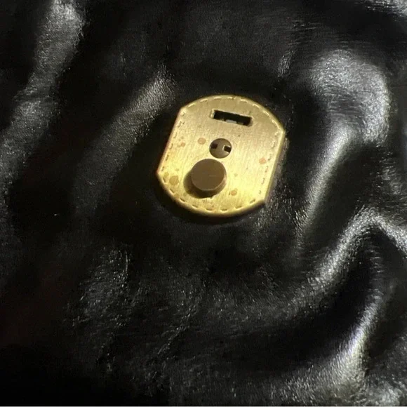 RARE Vintage Ottino Firenze Black Leather Shoulder Bag Lock & Key Made in Italy - Picture 10 of 11